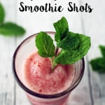 Boozy Berry Smoothie Shots recipe on UrbanBlissLife.com