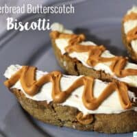 Gingerbread Butterscotch Biscotti recipe on UrbanBlissLife.com