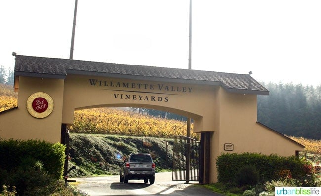 Willamette Valley Vineyards Oregon Wine Country on UrbanBlissLife.com