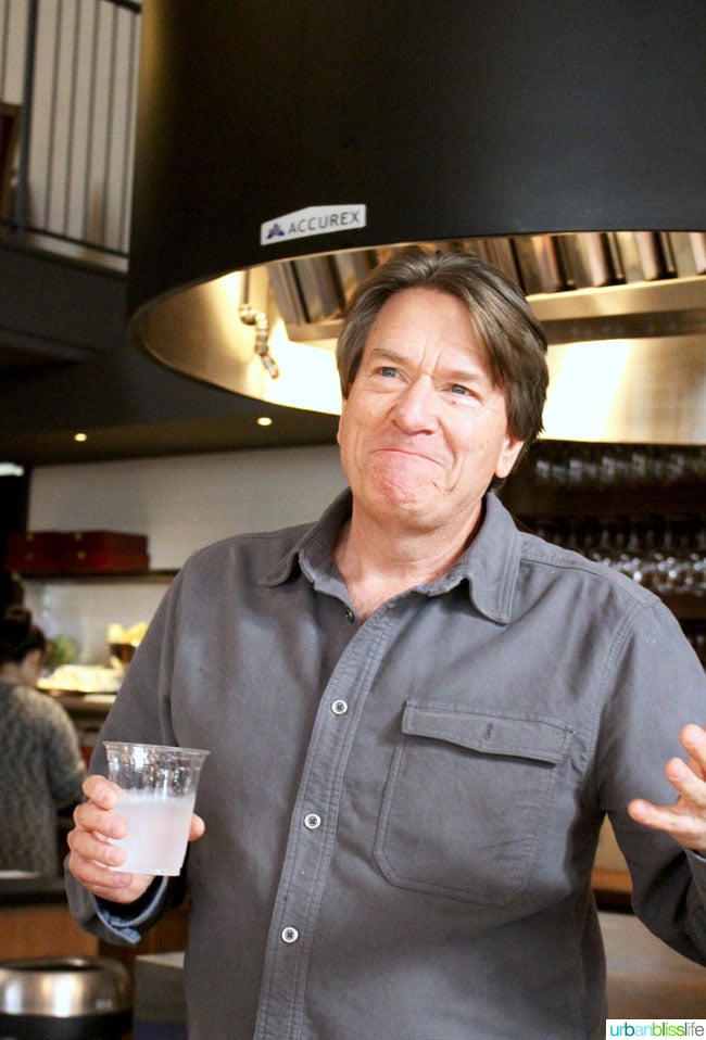 Owner Jim Bernau of Willamette Valley Vineyards