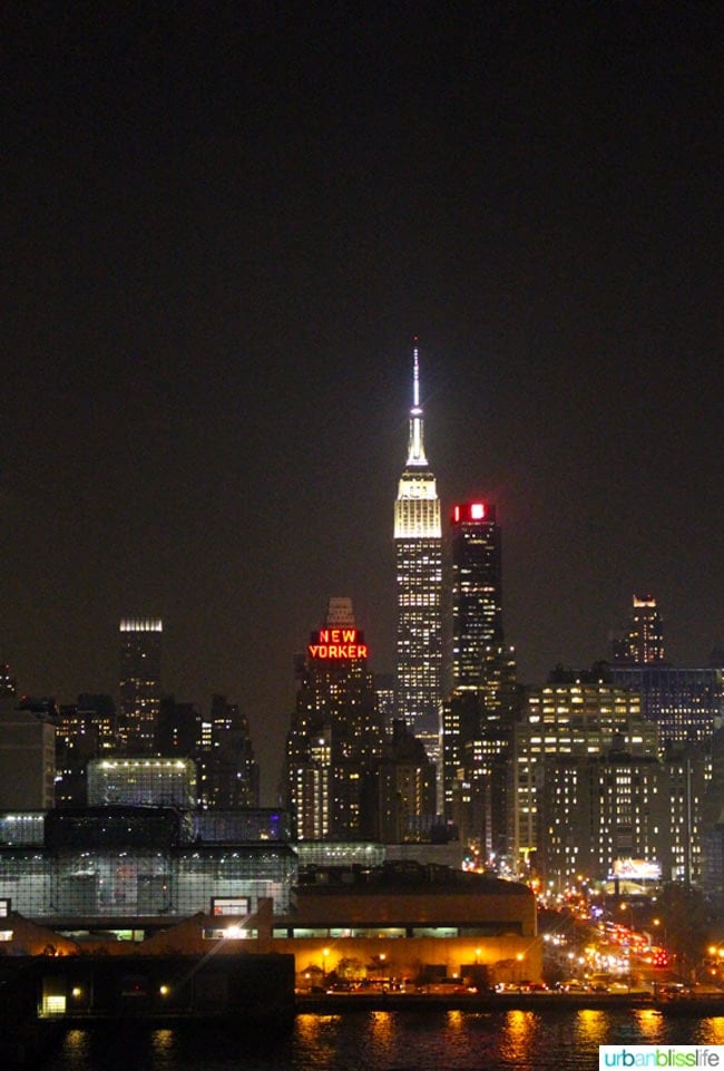 Anthem Of The Seas New York City skyline - UrbanBlissLife.com
