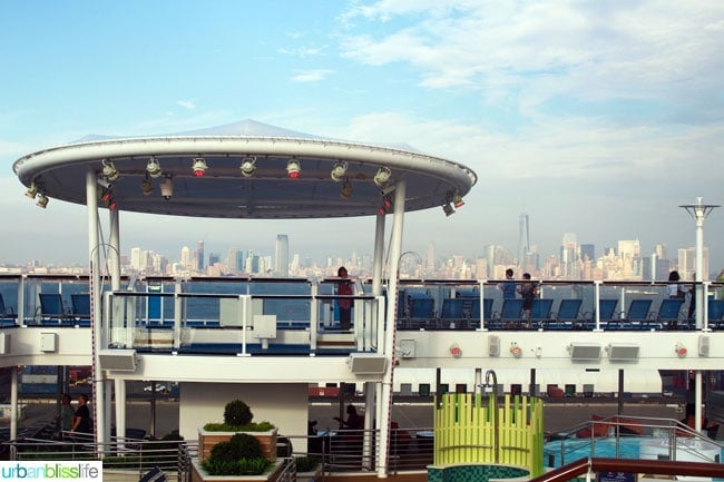 Royal Caribbean Anthem of the Seas upper deck