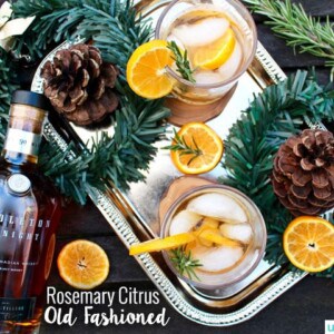 Rosemary Citrus Old Fashioned cocktail recipe