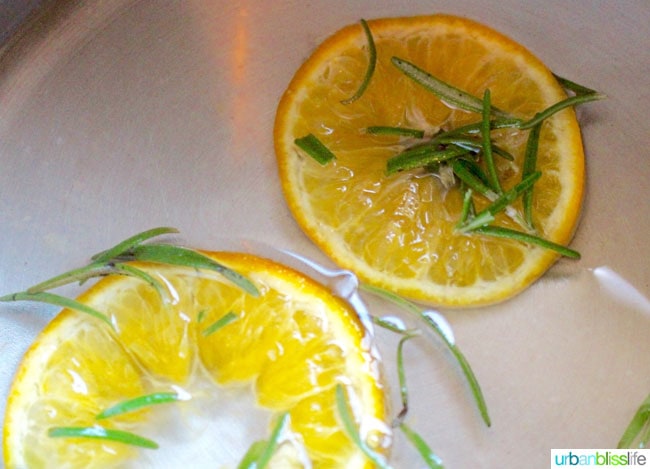 Rosemary Citrus Old Fashioned cocktail recipe on UrbanBlissLife.com