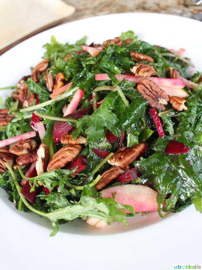 salad with walnuts