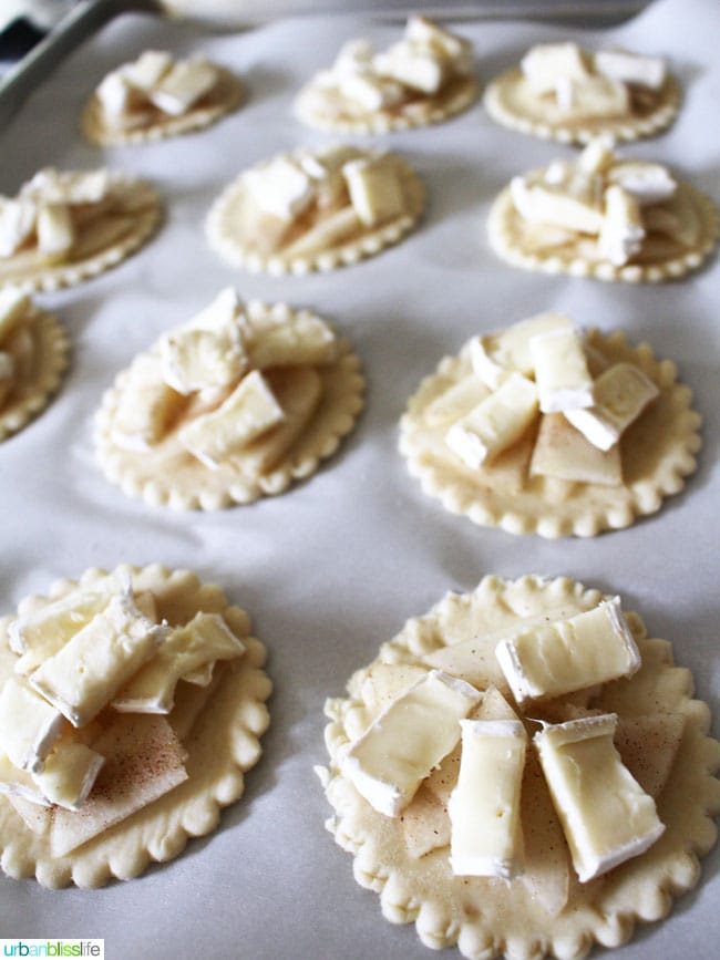 Brie and Pear appetizers