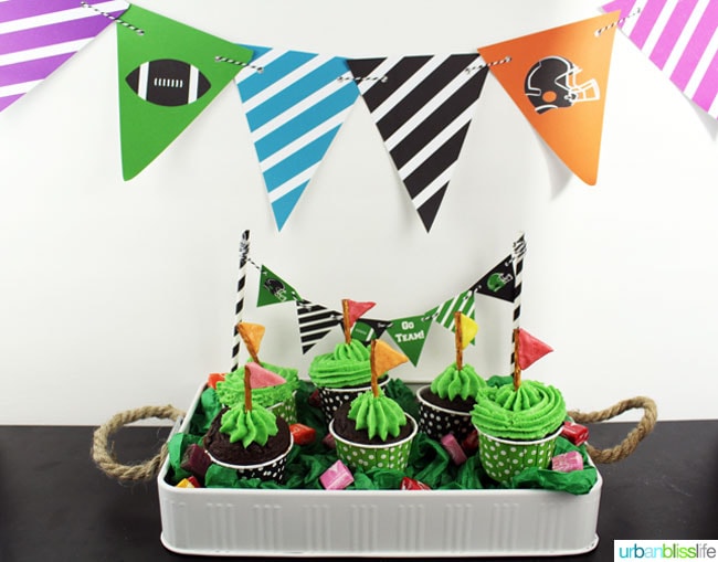 Game Day Party Printables on UrbanBlissLife.com