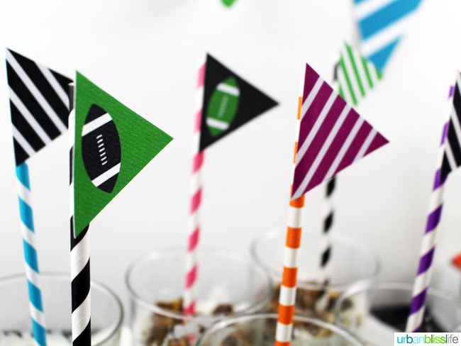 Game Day Party Printables on UrbanBlissLife.com