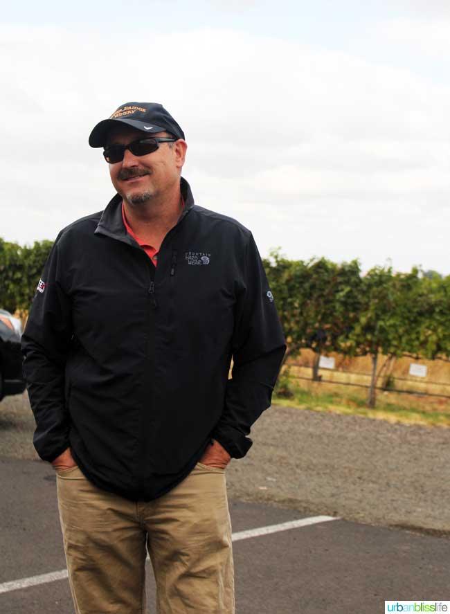 Pepper Bridge winemaker Jean-Francois Pellet