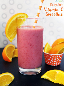 Dairy-Free Vitamin C Smoothie recipe on UrbanBlissLife.com