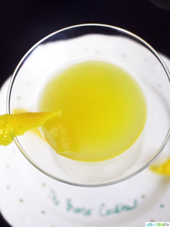 Bronx Cocktail recipe on UrbanBlissLife.com