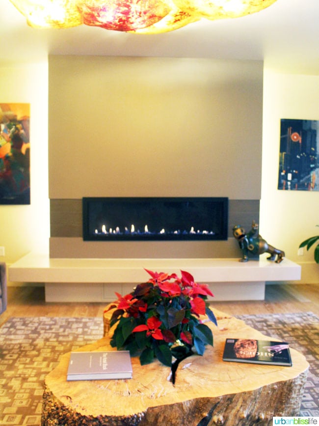 Inn at 5th hotel in Eugene, Oregon - fireplace