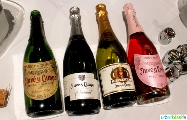 sparkling wines