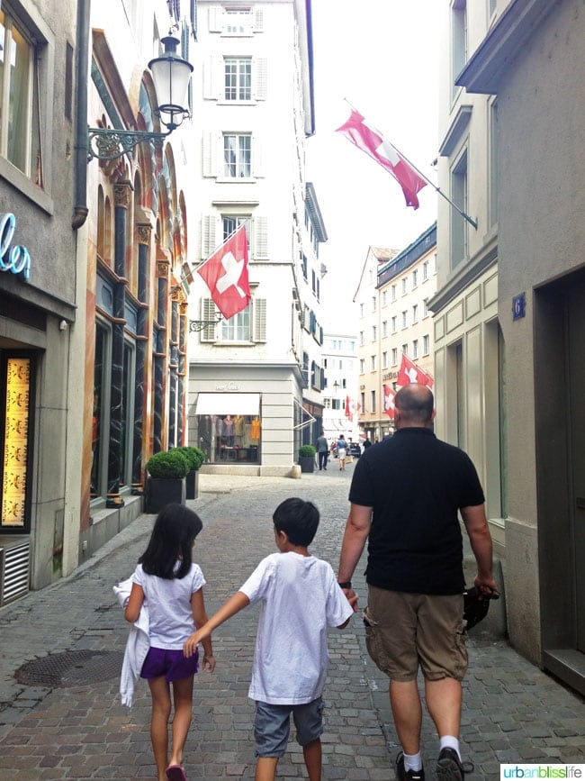ZurichWithKidsFlags