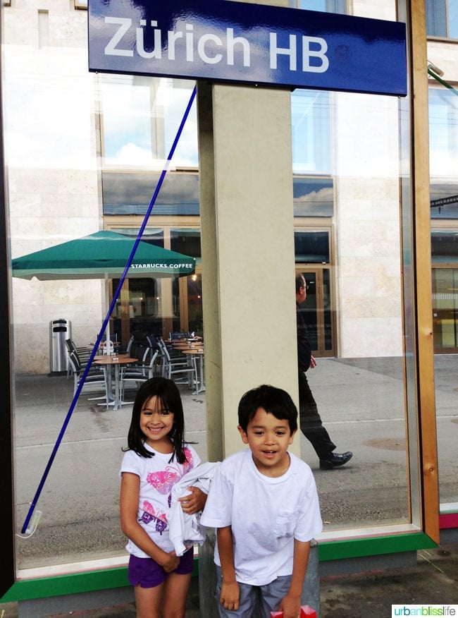 Tips for Traveling to Zurich With Kids on UrbanBlissLife.com