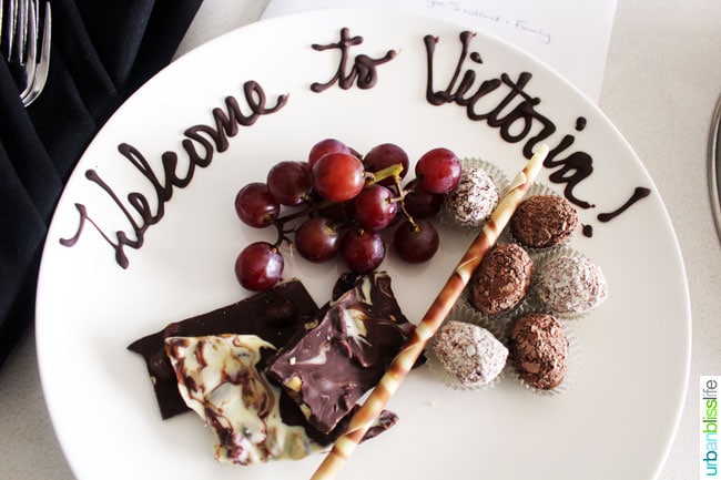 plate of chocolates