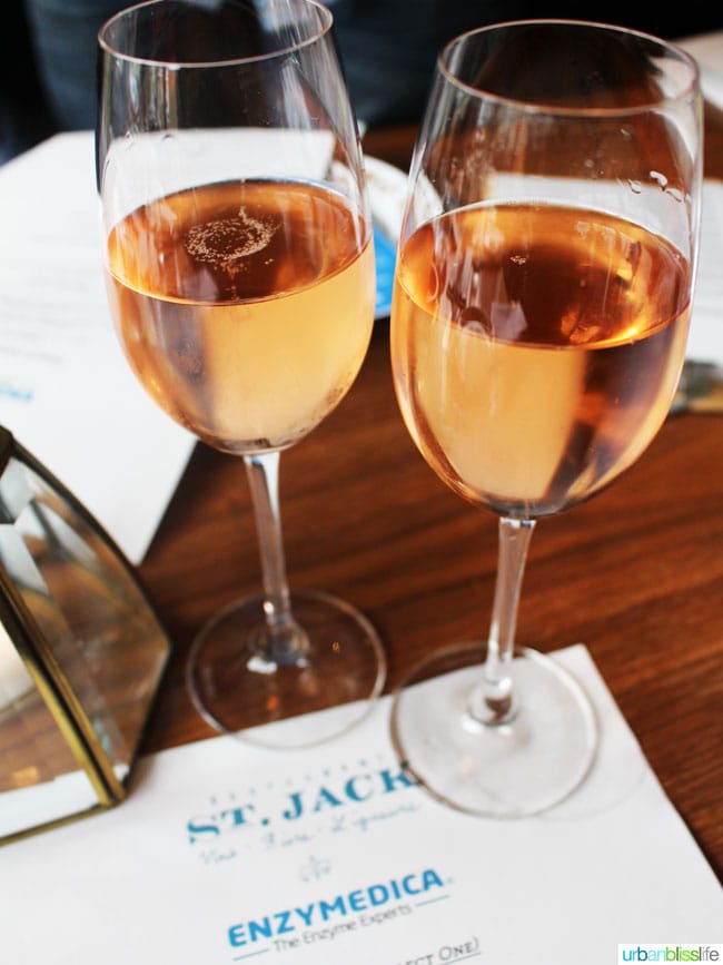 Bubbly at St Jack Restaurant and Bar in Portland, Oregon, on UrbanBlissLife.com