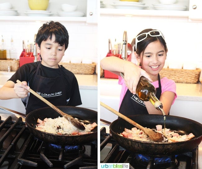 Cooking Classes in Victoria BC: kids cooking