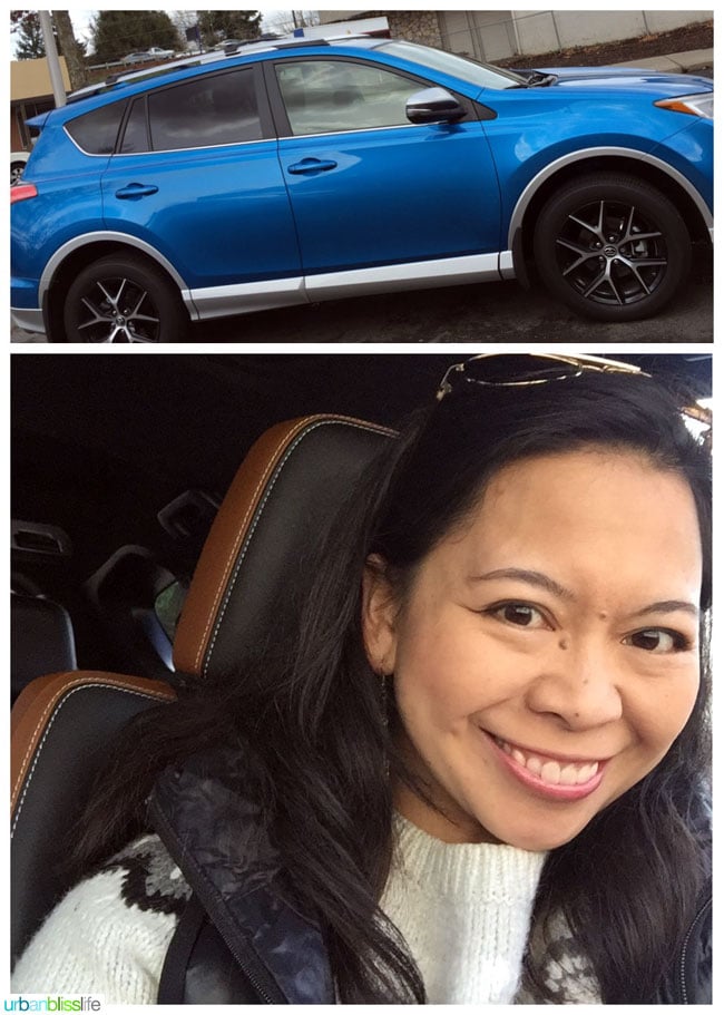 2016 Toyota Rav4 car review on UrbanBlissLife.com
