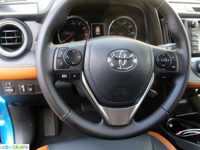 2016 Toyota Rav4 interior