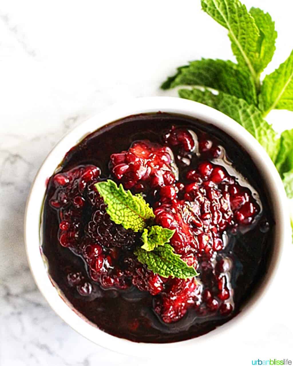 blackberry balsamic sauce