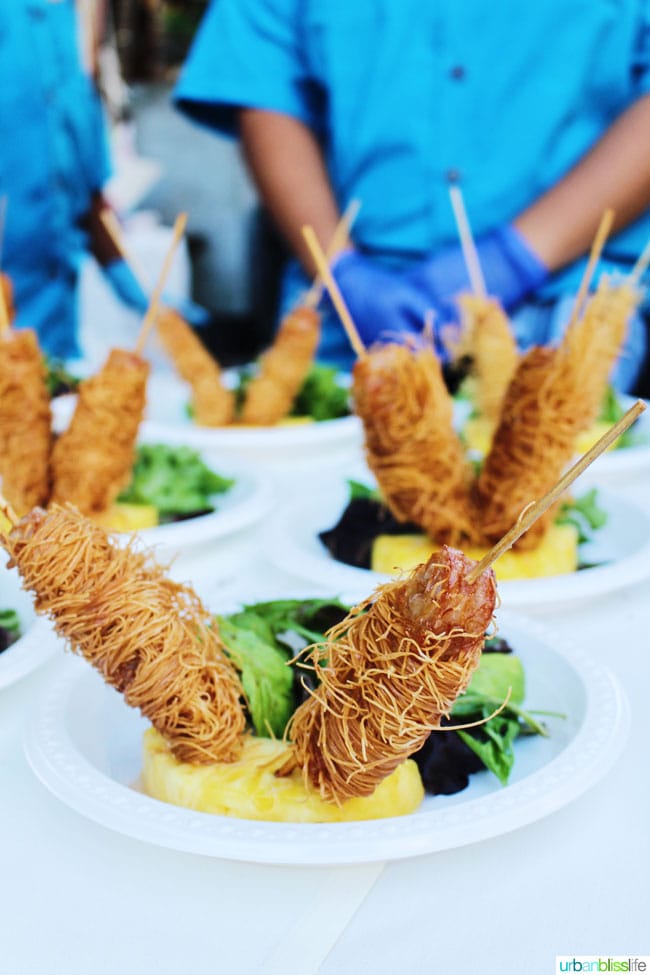 2016 Waikiki Spam Jam: SPam Fritters with Pineapple