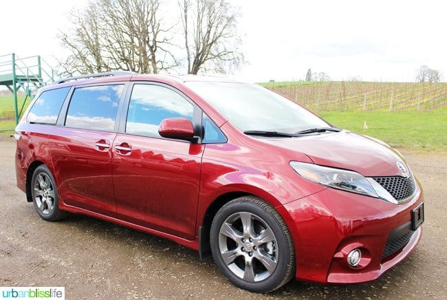 2016 Toyota Sienna review on UrbanBlissLife.com