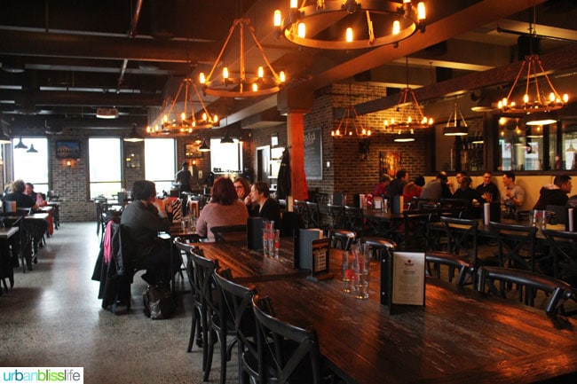 Vancouver BC Breweries: Big Rock Restaurant