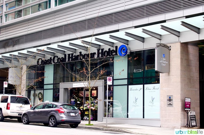 Where to Stay in Vancouver BC: Coast Coal Harbour Hotel