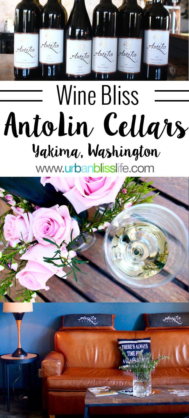 Yakima Wineries: Antolin Cellars in Yakima, Washington - Wine Feature on UrbanBlissLife.com