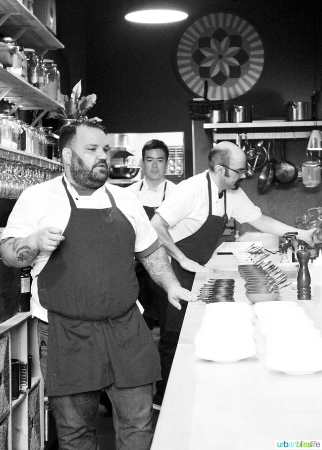 chefs at Farm Spirit in Portland