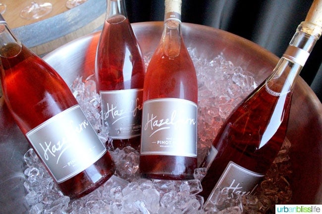 Hazelfern Cellars rose of pinot noir