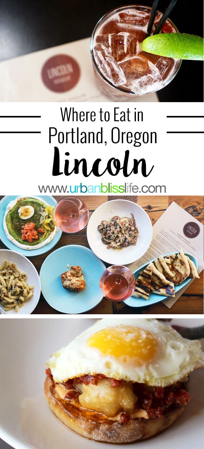 Lincoln restaurant Portland, Oregon. Happy Hour Menu and Photos on UrbanBlissLife.com