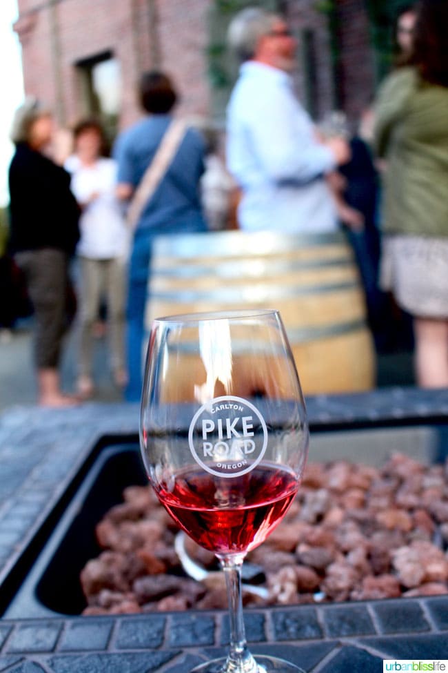 Pike Road Wines tasting room in Oregon wine country, on UrbanBlissLife.com