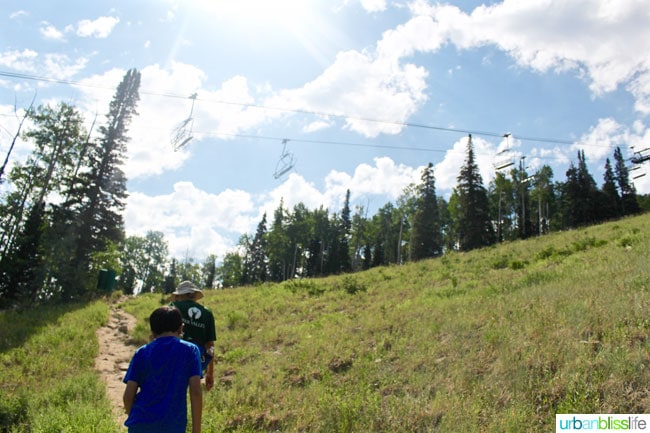 best Park City, Utah hikes - people hiking Silver Lake Trail