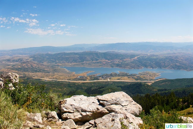 Hiking the Silver Lake Trail in Park City, Utah, on UrbanBlissLife.com