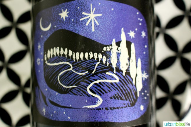 Art of Sparkling wine label by Subin Yang