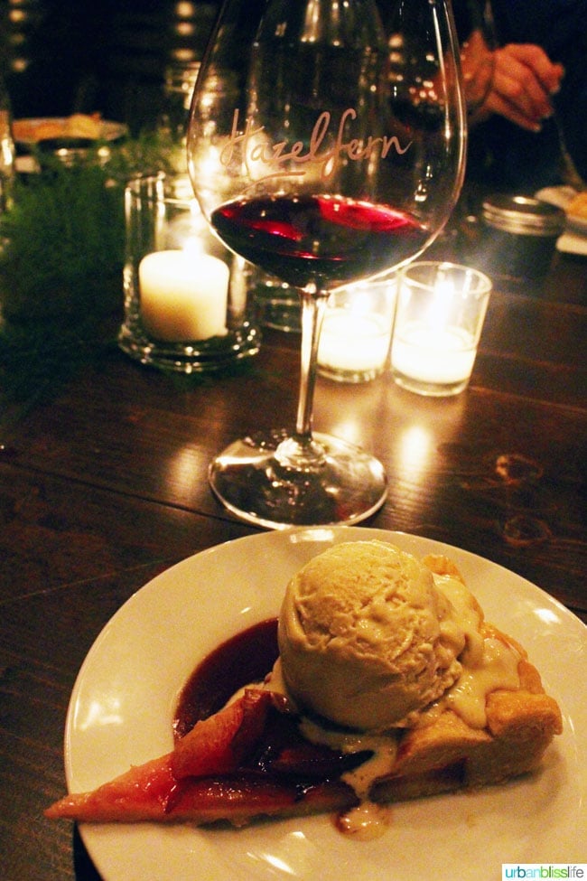 Hazelfern Cellars Girls Club Dinner on UrbanBlissLife.com