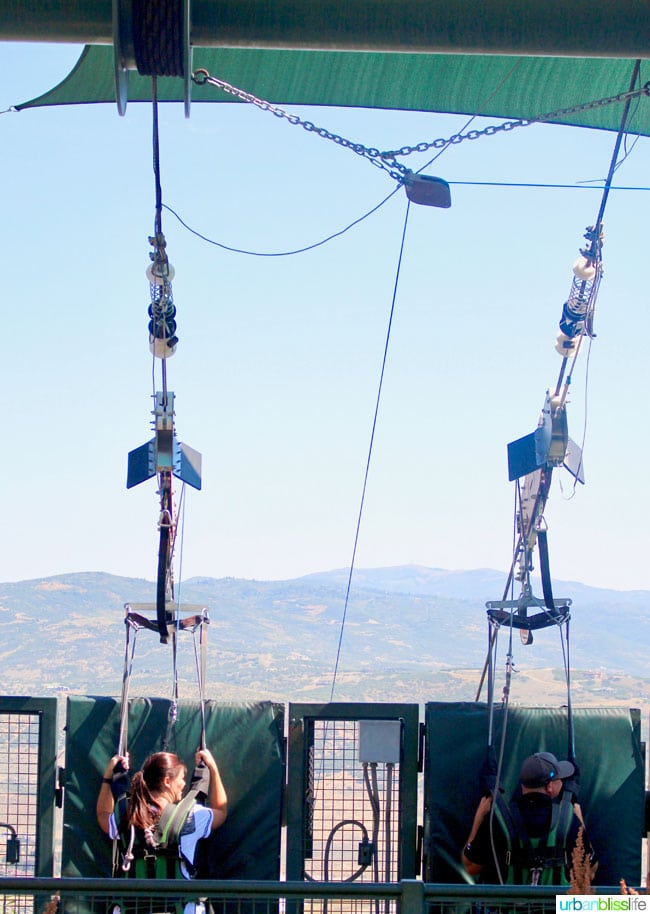 What to Do in Park City, Utah: Olympic Training, Zipline, Extreme Sports & more at Utah Olympic Park, on http://www.UrbanBlissLife.com