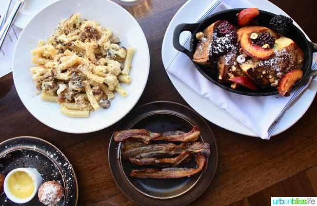 Accanto Restaurant Brunch includes classics and updated hearty brunch fare. Restaurant review on UrbanBlissLife.com