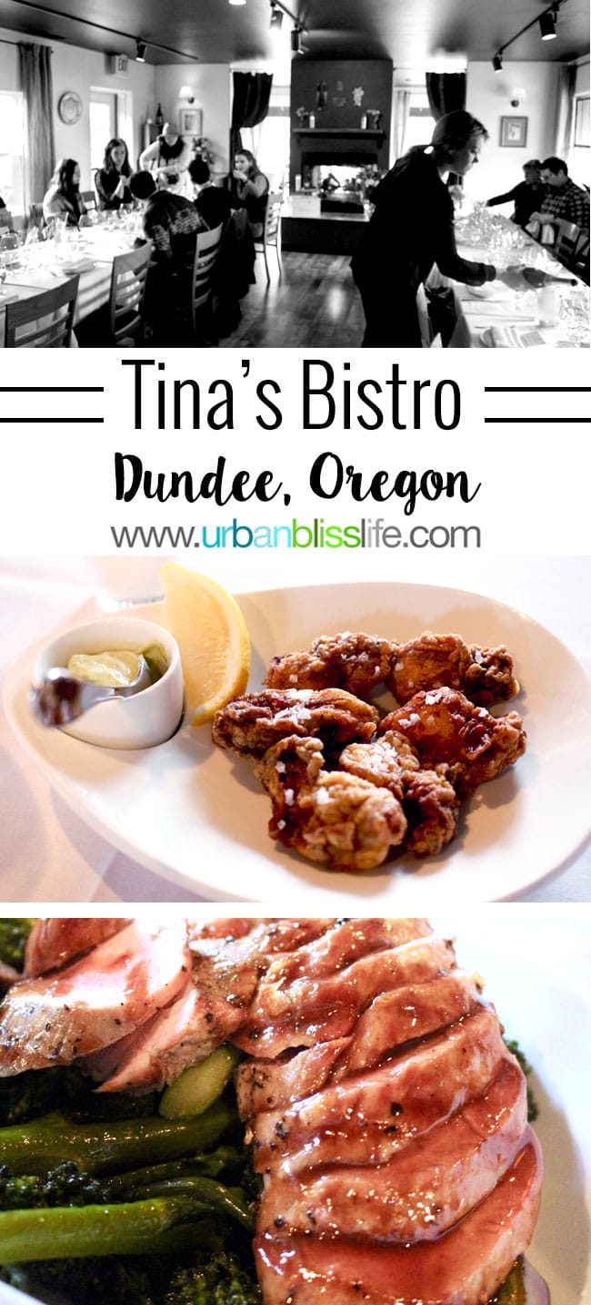 Dundee Oregon Restaurants: Tina's Restaurant review on UrbanBlissLife.com