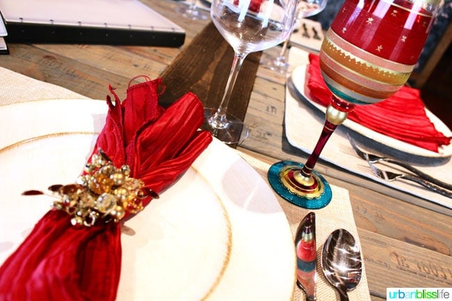 plate and napkin