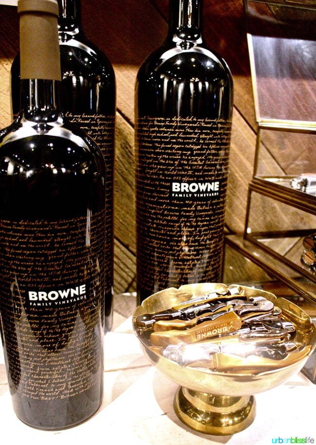 Browne Family Vineyards in Walla Walla, Washington, wine tasting room review on UrbanBlissLife.com