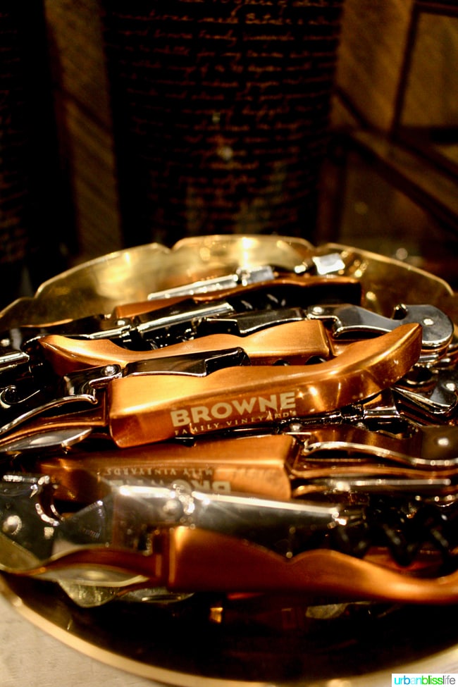 Browne Family Vineyards in Walla Walla, Washington, wine tasting room review on UrbanBlissLife.com