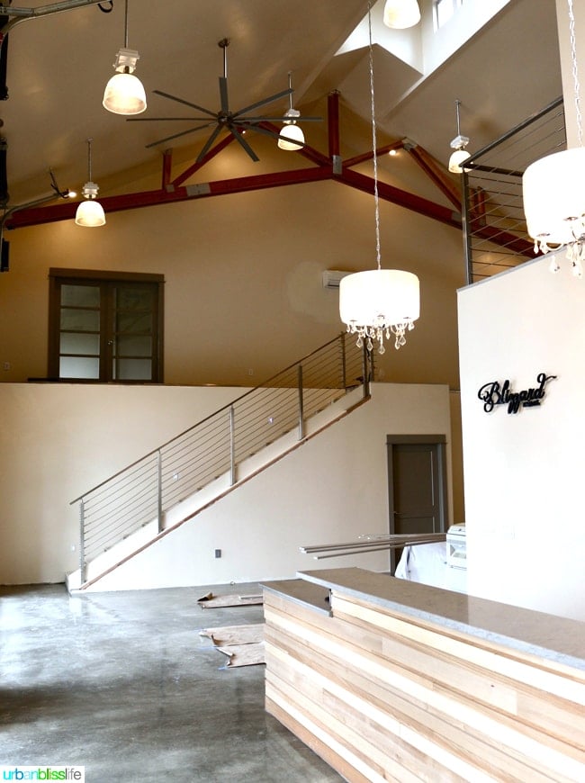 Blizzard Wines builds new tasting room in Hillsboro, Oregon. Preview on UrbanBlissLife.com