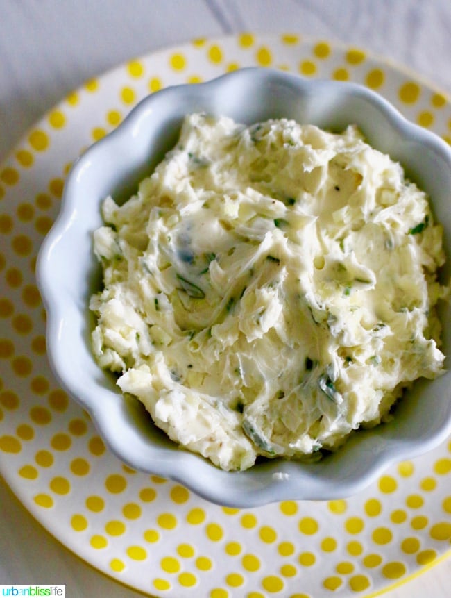 garlic herb butter on UrbanBlissLife.com