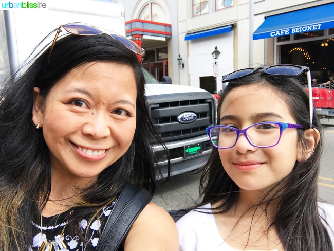 mom and daughter