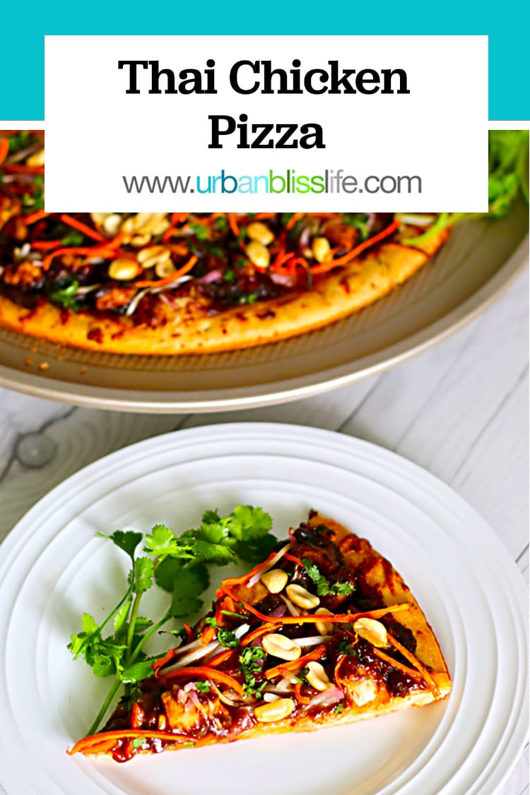 Thai Chicken Pizza