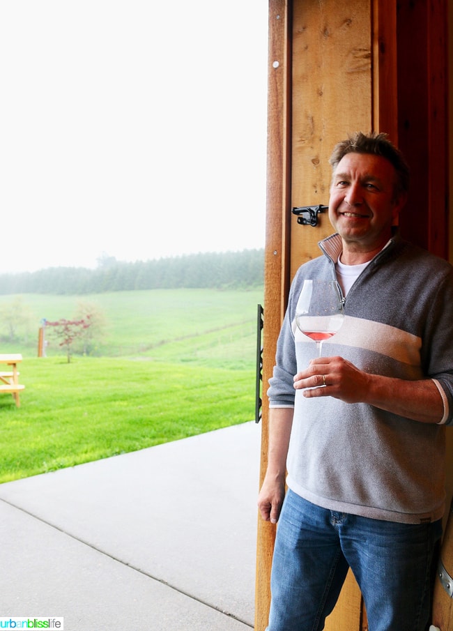 Domaine Divio Oregon winery in Oregon's Willamete Valley wine country on UrbanBlissLife.com