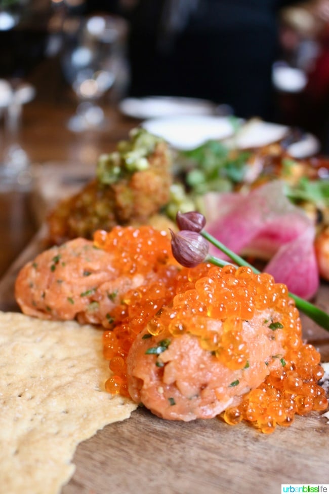 salmon tartare